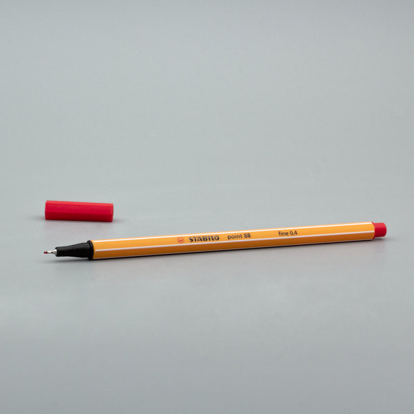 Stift / Fineliner rot